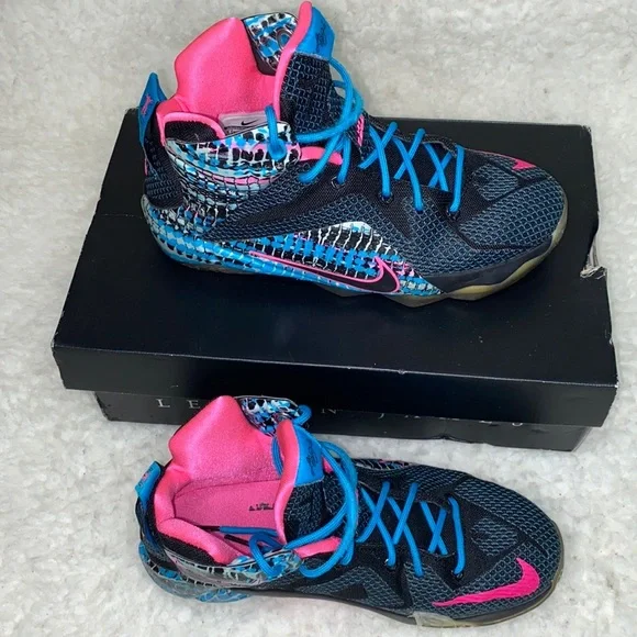 Nike Lebron | Shoes | Lebrun Xll Gs Girls Sneakers Sz 5y  display picture 2